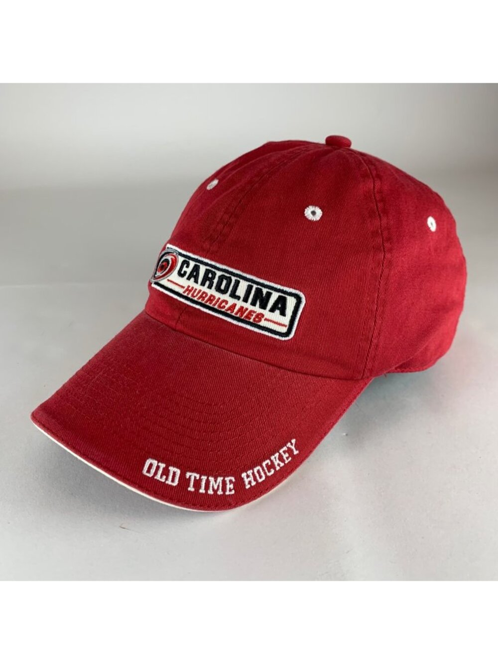 Carolina Hurricanes NHL Red Old Time Hockey Relaxed Fit Strapback Hat